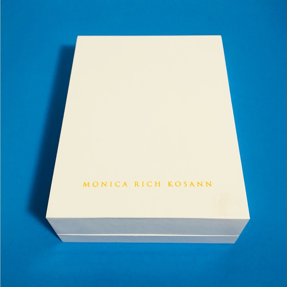 Monica Rich Kosann White Empty Gift Box